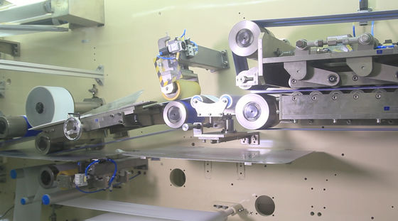 Full Servo 800Pcs/Min Elastic Waist Band Diaper Production Machine