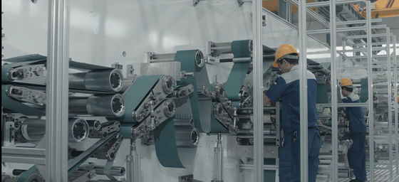 300KW 3% Rejection Elastic Waist Band Diaper Making Machine