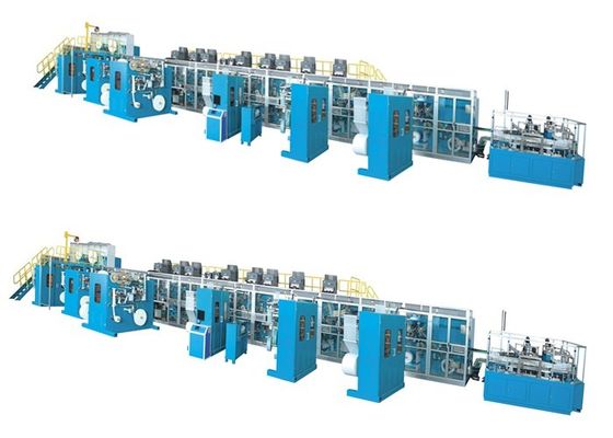 Mistubishi PLC Baby Diaper Machinery
