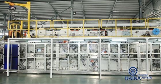 Pulp Molding 0.8Mpa 700pcs/Min Diaper Manufacturing Plant