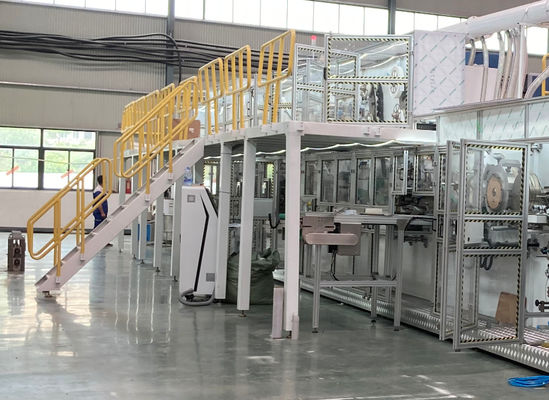 Auto Stacker 1000pcs/ Min Sanitary Napkin Production Machine