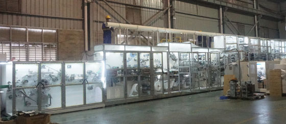 Auto stacker 1000PPM Fully Automatic Sanitary Napkin Making Machine