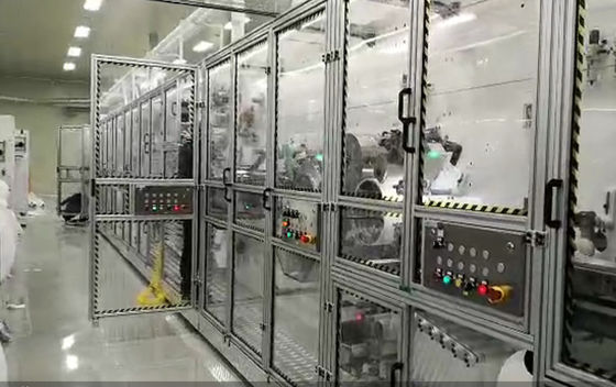 55 Tons Siemens System Ultra Thin Sanitary Napkin Machine