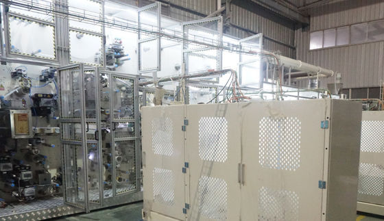 Mitsubishi PLC Sanitary Napkin Machine