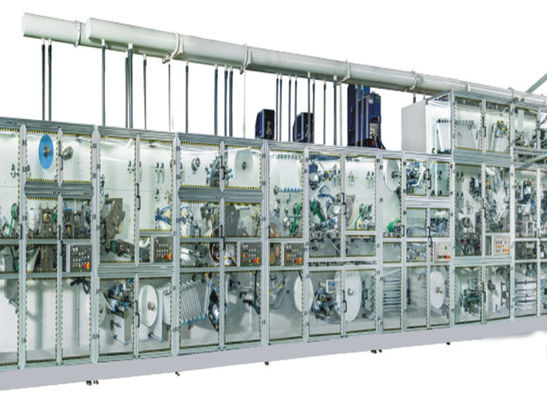 Mitsubishi System 1000pcs/Min 320mm Sanitary Napkin Machine