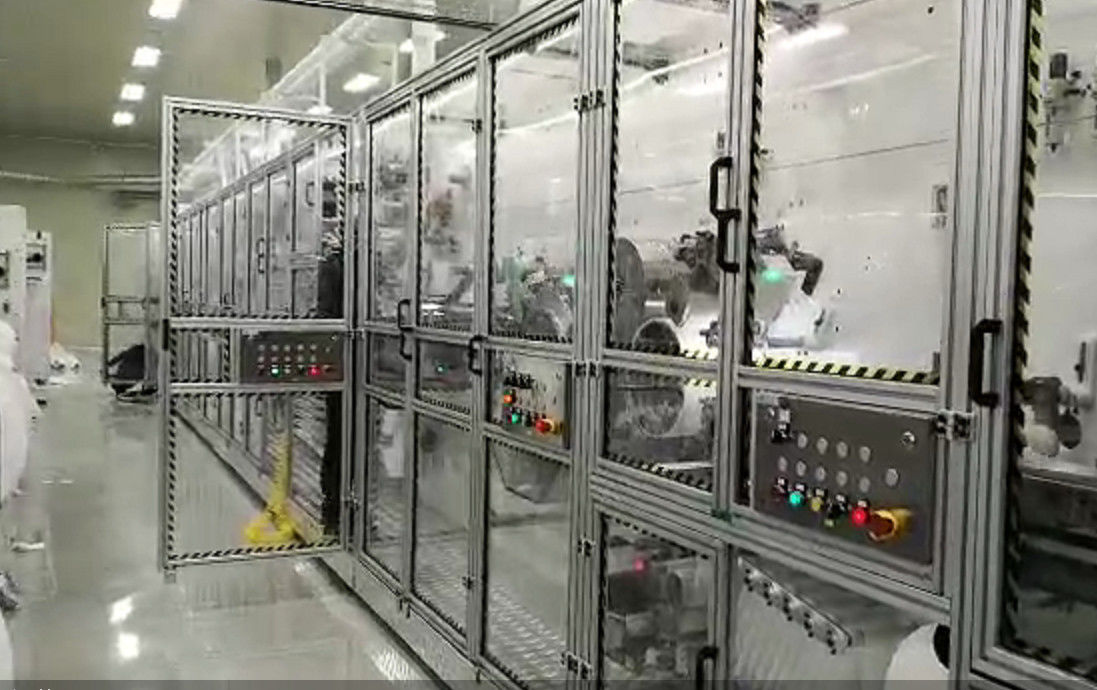 55 Tons Siemens System Ultra Thin Sanitary Napkin Machine